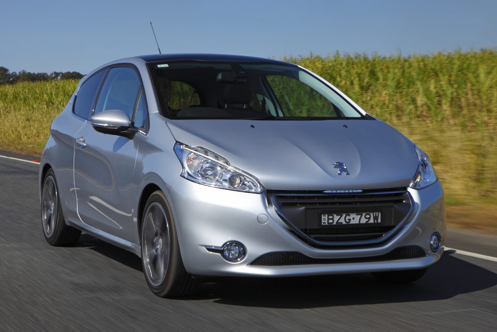 The Peugeot 208 Allure Sport. The Peugeot 208 Allure Sport.